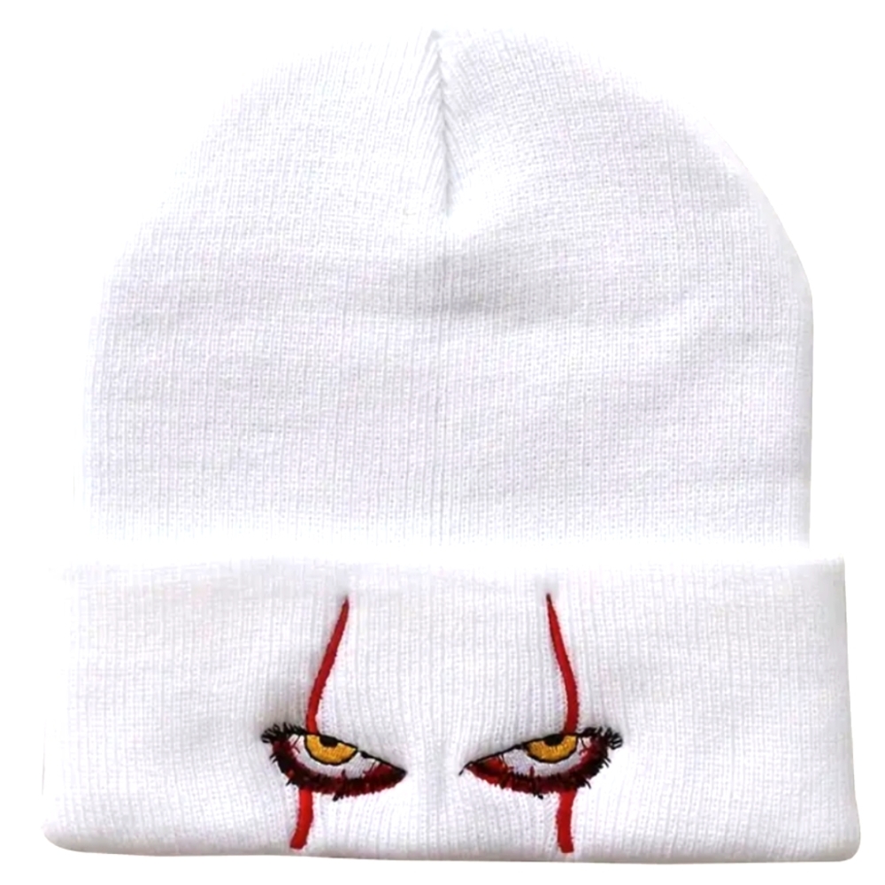 NWT Women's Stephen King's IT Pennywise Knit Movie Beanie Hat